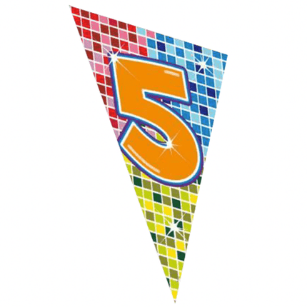 5 Jaar Vlaggen - Partywinkel