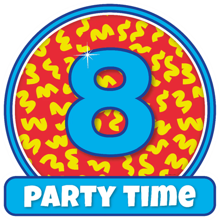 8 Jaar Deurborden - Partywinkel