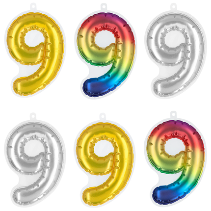 9 Jaar Stickers - Partywinkel