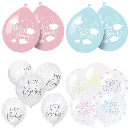 Babyshower Latex Ballonnen