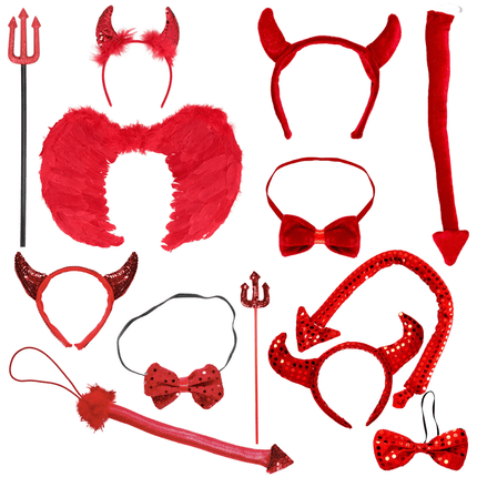 Halloween Duivel Sets - Partywinkel