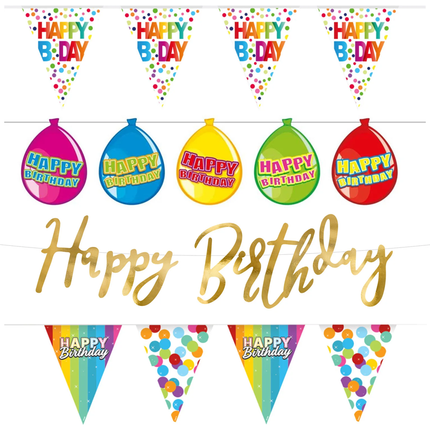 Happy Birthday Slingers - Partywinkel