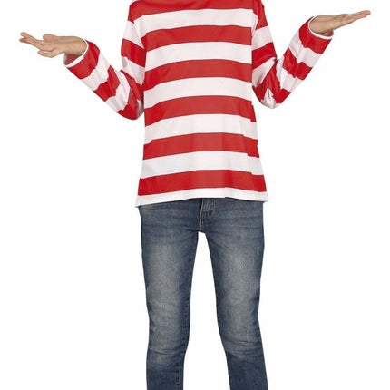 Where's Wally Kostuums Jongens - Partywinkel