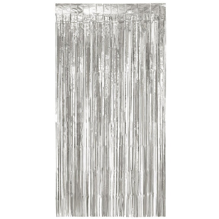 Zilveren Deurgordijnen - Partywinkel