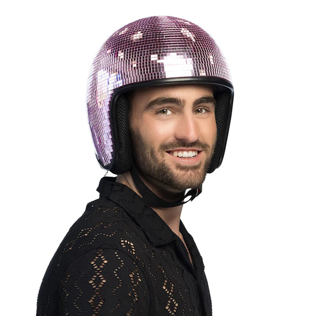 Casque Disco 70S rose