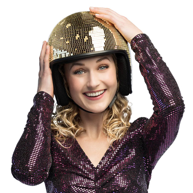 Casque Disco 70S Or