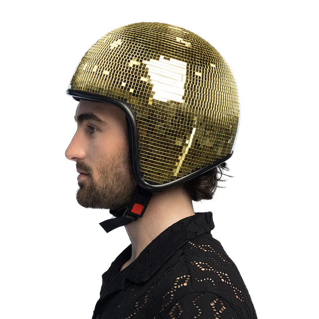 Casque Disco 70S Or