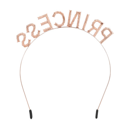 Diadème en métal "Princesse