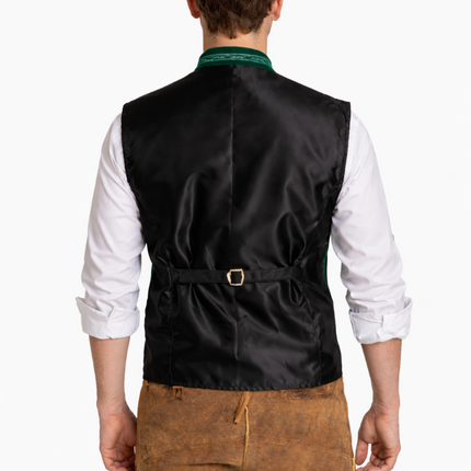 Oktoberfest Vest Groen Trachten