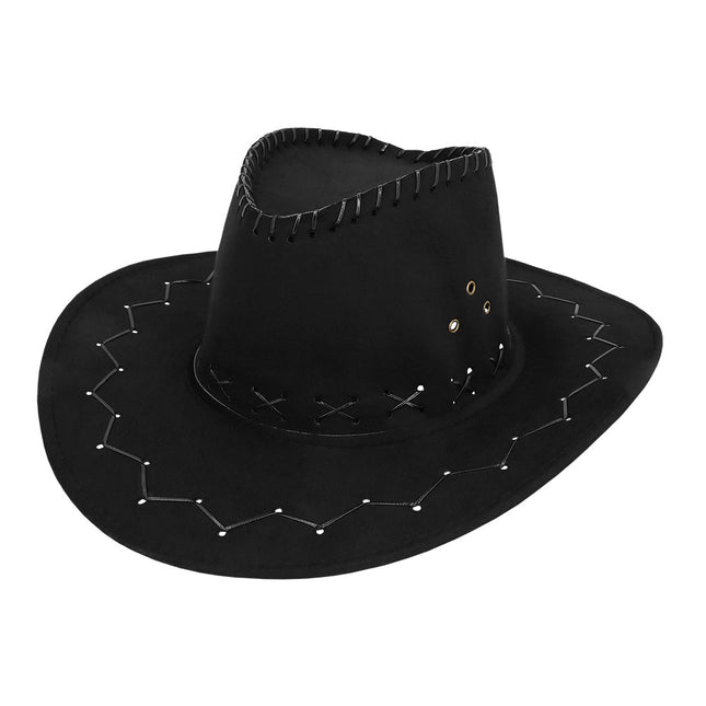 Chapeau cowboy Savannah noir