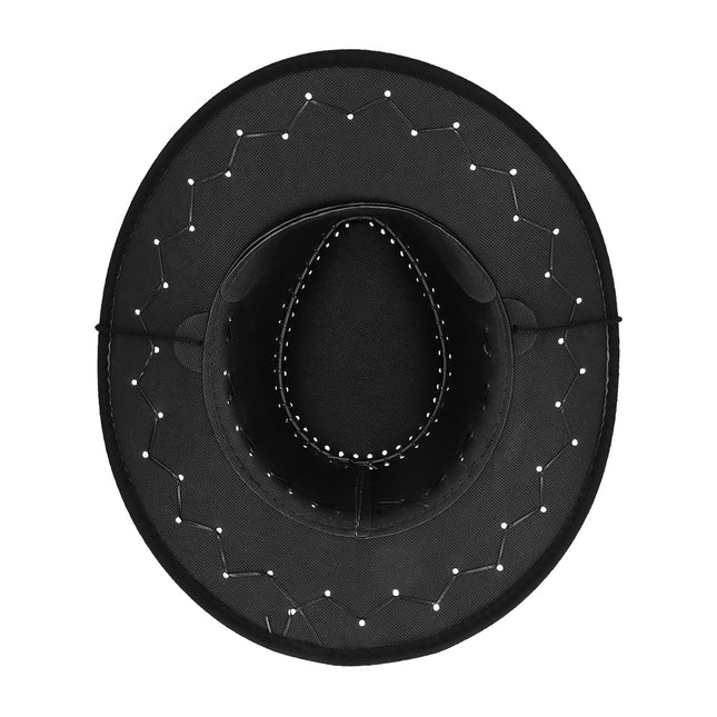 Chapeau cowboy Savannah noir