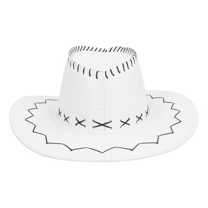 Chapeau cowboy Savannah blanc