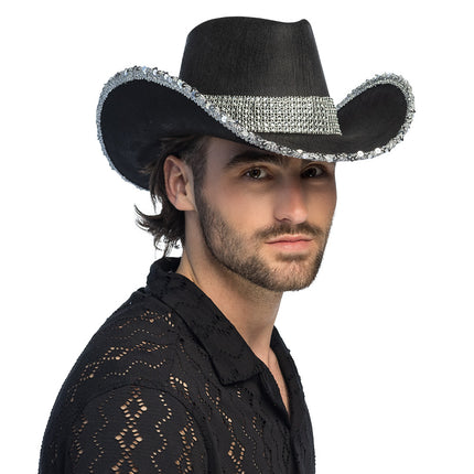 Chapeau cowboy Spark noir