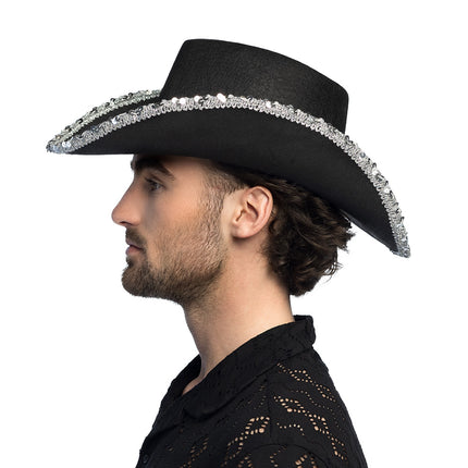 Chapeau cowboy Spark noir