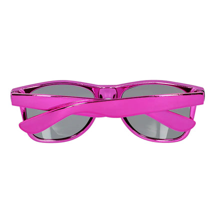 Lunettes de soleil roses brillantes