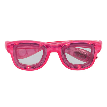 Lunettes de fête LED Blink pink