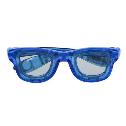 Lunettes de fête LED Clignotent en bleu