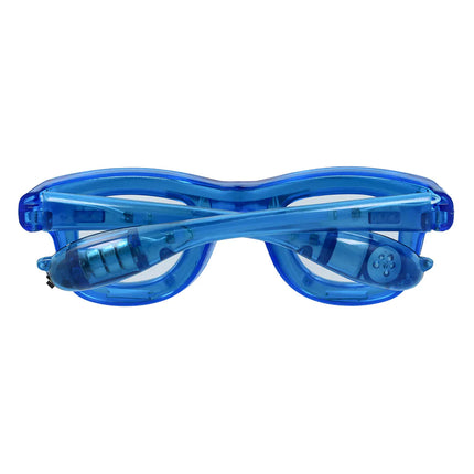 Lunettes de fête LED Clignotent en bleu