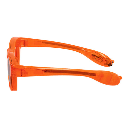 Lunettes de fête LED Clignotant orange