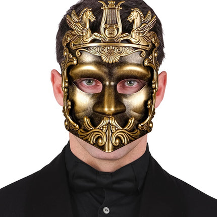 Masque romain or