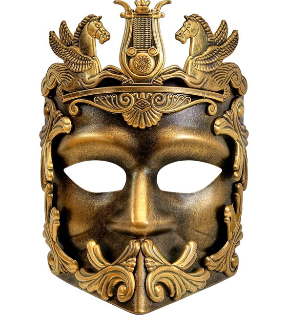 Masque romain or