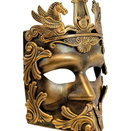 Masque romain or