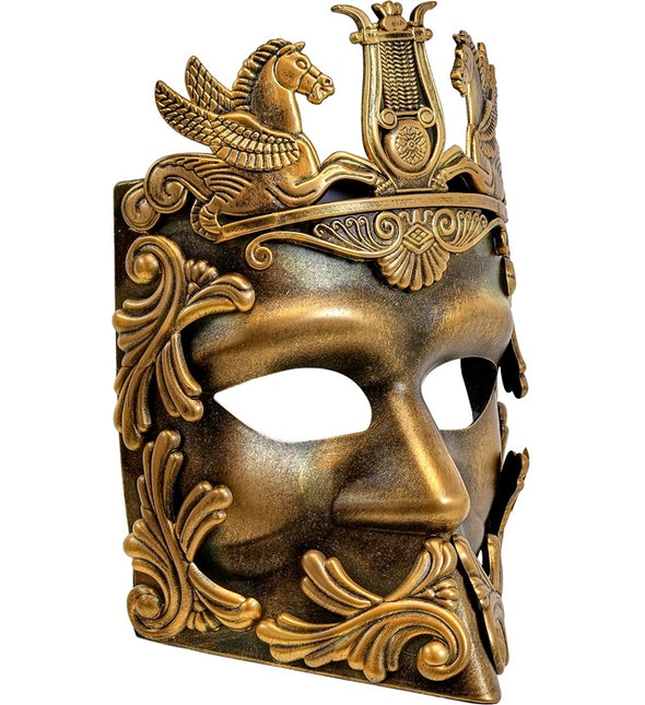 Masque romain or