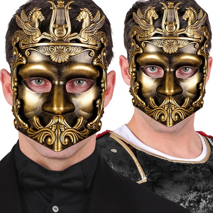 Masque romain or
