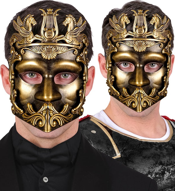 Masque romain or