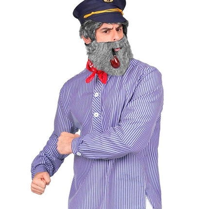 Chemise Zeeman blanche et bleue