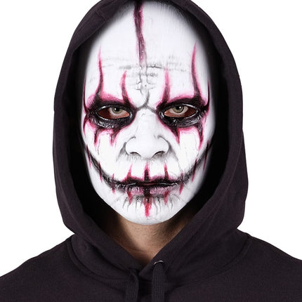 Masque du Joker Blanc Maléfique