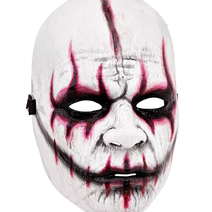 Masque du Joker Blanc Maléfique