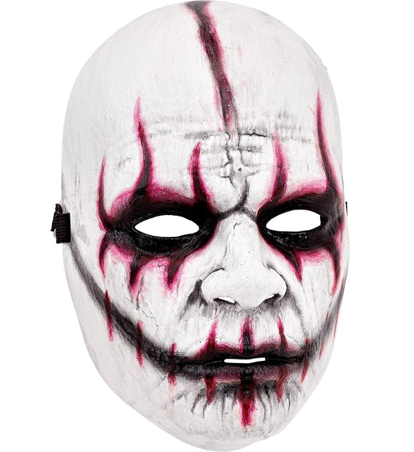 Masque du Joker Blanc Maléfique