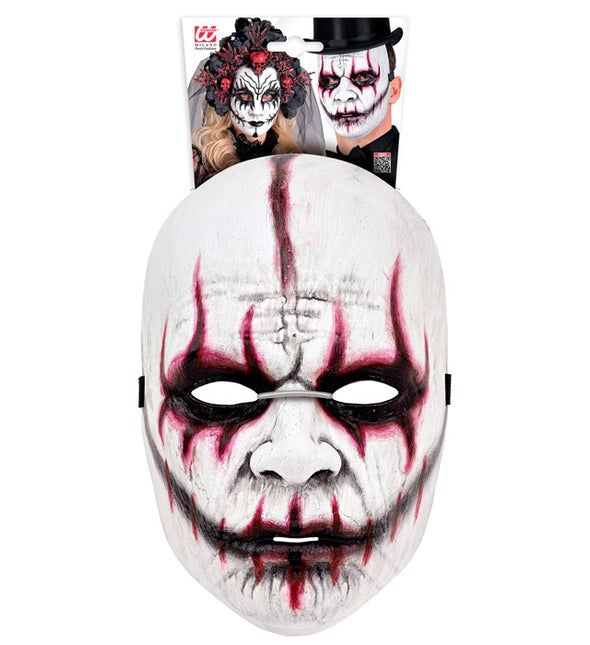Masque du Joker Blanc Maléfique