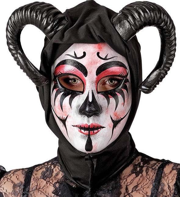 Masque d'Halloween Ladies Theatre Devil