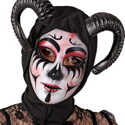 Masque d'Halloween Ladies Theatre Devil