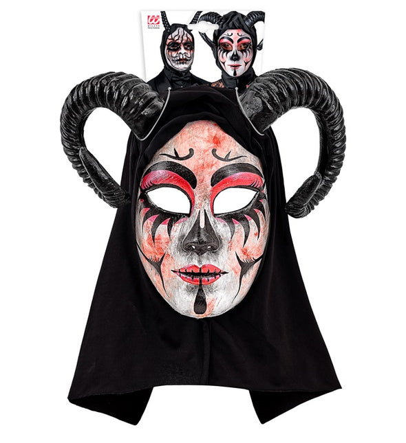Masque d'Halloween Ladies Theatre Devil