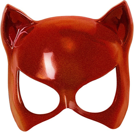 MASQUE YEUX DE CHAT ROUGE
