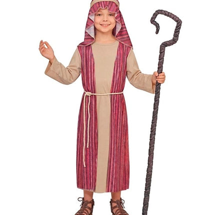 Costume rouge de jeune berger