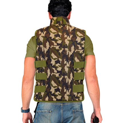 Gilet de camouflage militaire