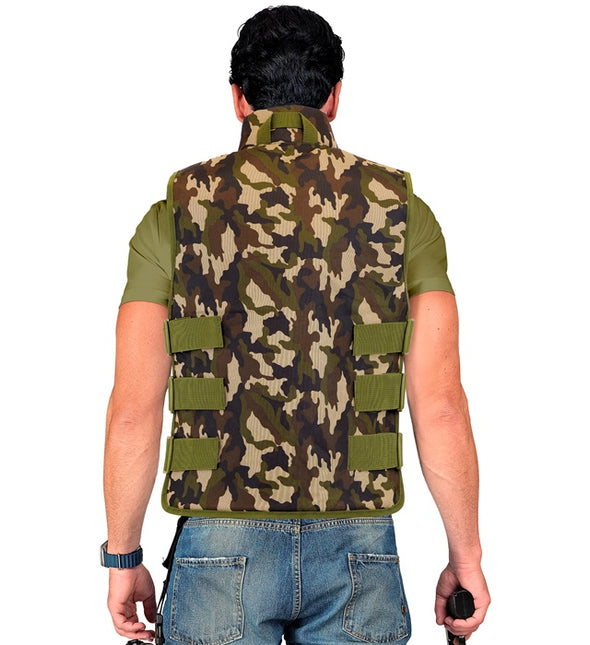 Gilet de camouflage militaire