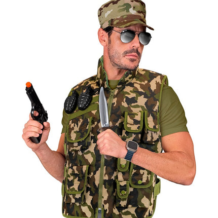 Gilet de camouflage militaire