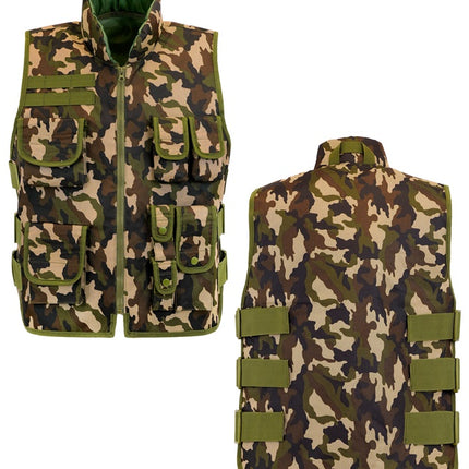 Gilet de camouflage militaire