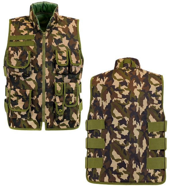 Gilet de camouflage militaire