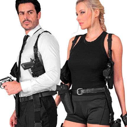 Étui d'épaule Noir Uni