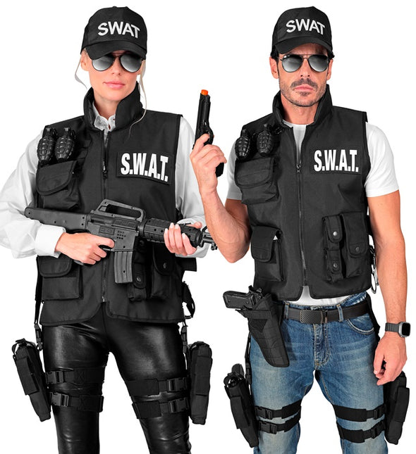 Holster jambe droite noir Tactical Uni