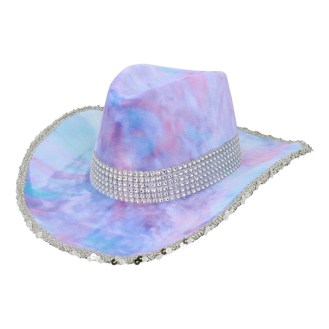 Chapeau cowboy Darling lilas