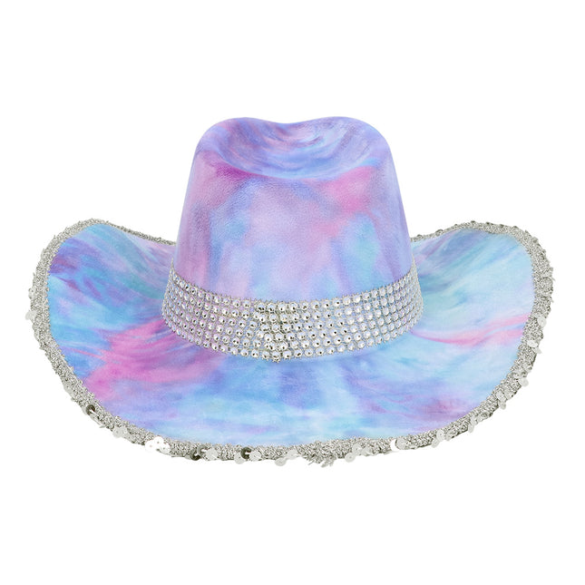 Chapeau cowboy Darling lilas