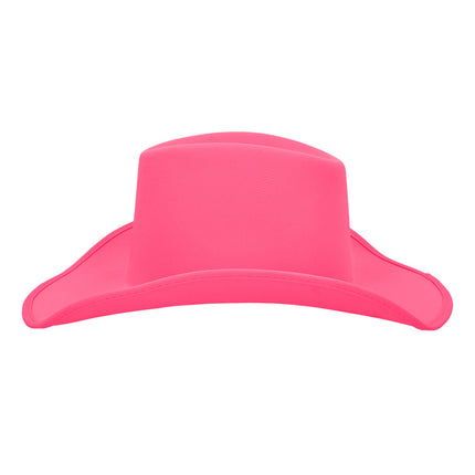 Chapeau de cow-boy Blaze - Rose fluo UV