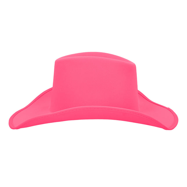 Chapeau de cow-boy Blaze - Rose fluo UV